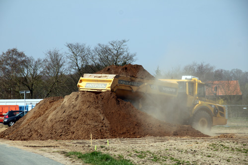 Aanleg rondweg Hummelo (22-4-2013)