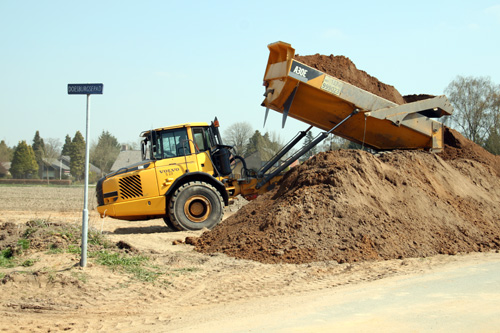 Aanleg rondweg Hummelo (22-4-2013)