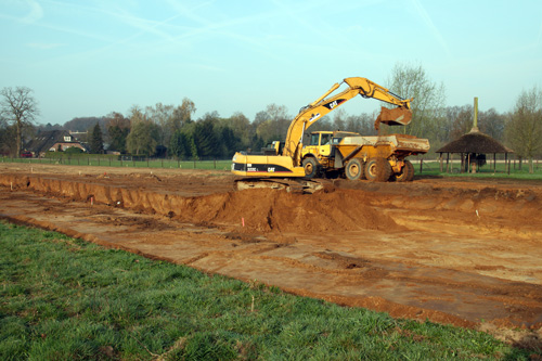 Aanleg rondweg Hummelo (24-4-2013)