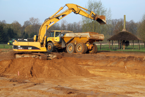 Aanleg rondweg Hummelo (24-4-2013)