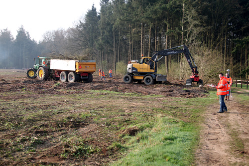 Aanleg rondweg Hummelo (24-4-2013)