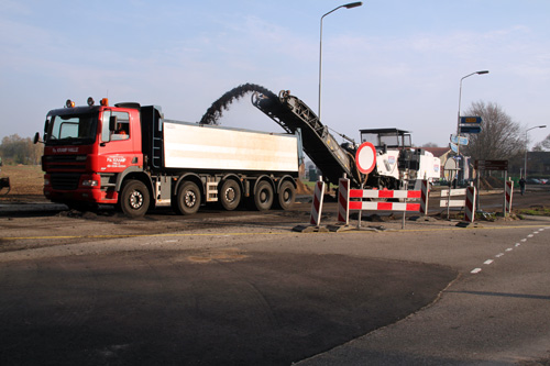 Aanleg rondweg Hummelo (24-4-2013)