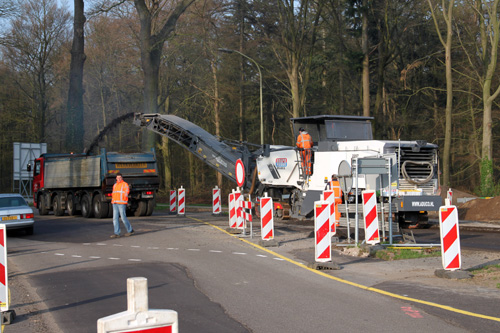 Aanleg rondweg Hummelo (24-4-2013)