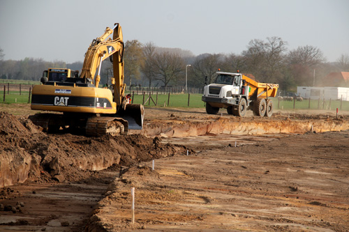 Aanleg rondweg Hummelo (25-4-2013)