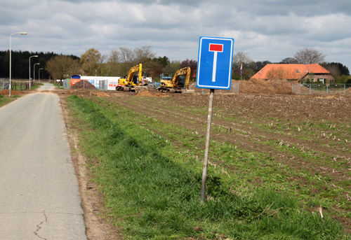 Aanleg rondweg Hummelo (27-4-2013)