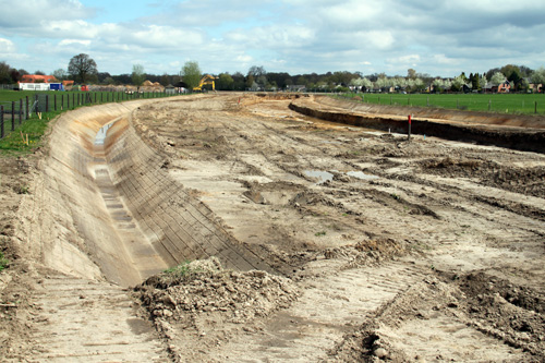 Aanleg rondweg Hummelo (28-4-2013)