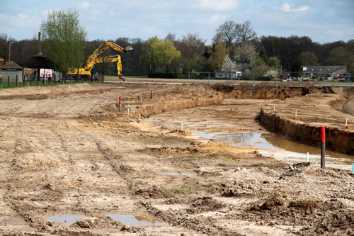 Aanleg rondweg Hummelo (28-4-2013)