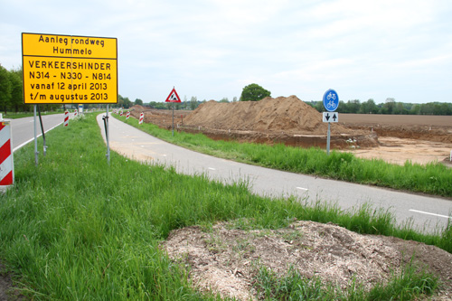 Aanleg rondweg Hummelo (15-5-2013)