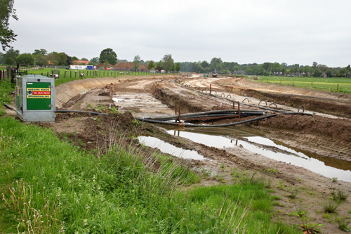 Aanleg rondweg Hummelo (26-5-2013)