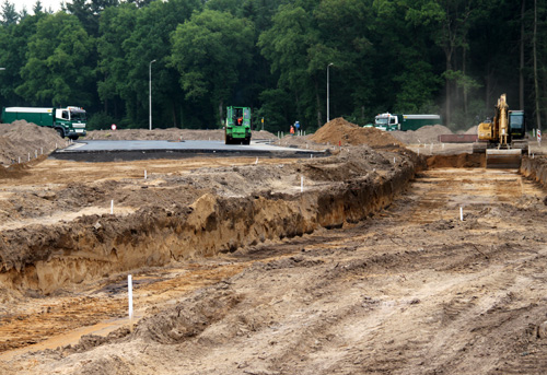 Aanleg rondweg Hummelo (12-6-2013)