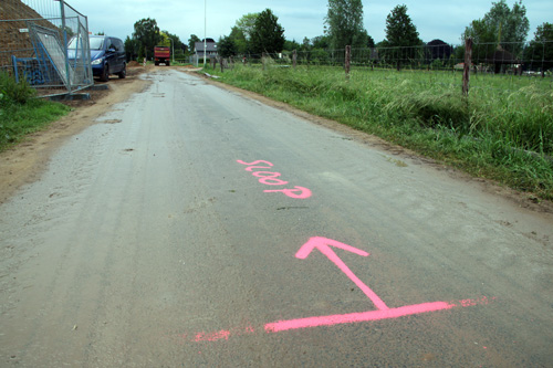 Aanleg rondweg Hummelo (13-6-2013)