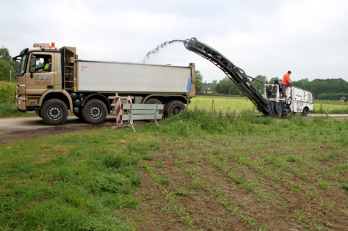 Aanleg rondweg Hummelo (14-6-2013)