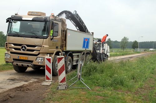 Aanleg rondweg Hummelo (14-6-2013)