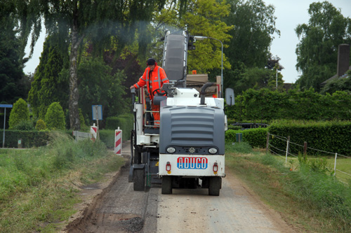 Aanleg rondweg Hummelo (14-6-2013)