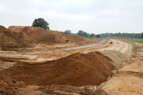 Aanleg rondweg Hummelo (14-6-2013)