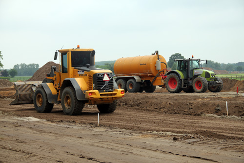 Aanleg rondweg Hummelo (14-6-2013)