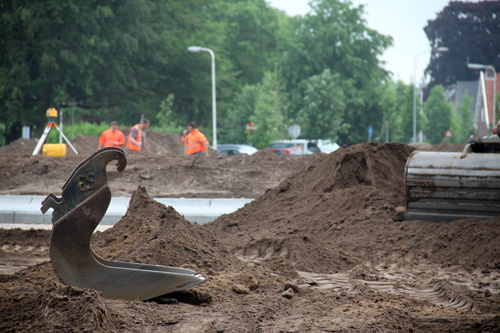 Aanleg rondweg Hummelo (14-6-2013)