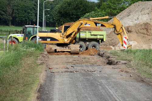 Aanleg rondweg Hummelo (15-6-2013)