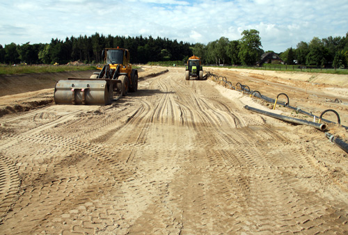 Aanleg rondweg Hummelo (15-6-2013)