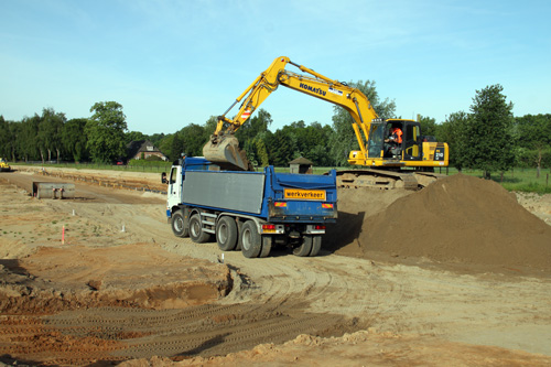 Aanleg rondweg Hummelo (17-6-2013)