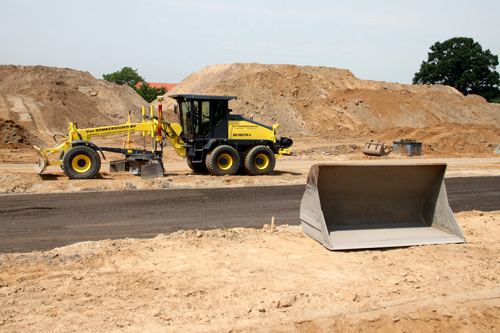 Aanleg rondweg Hummelo (19-6-2013)