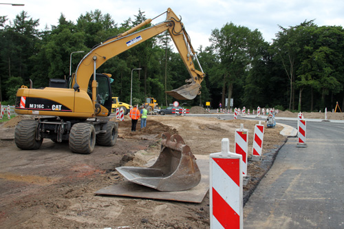 Aanleg rondweg Hummelo (26-6-2013)