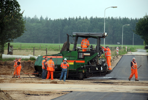 Aanleg rondweg Hummelo (1-7-2013)