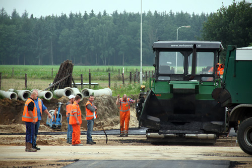 Aanleg rondweg Hummelo (1-7-2013)