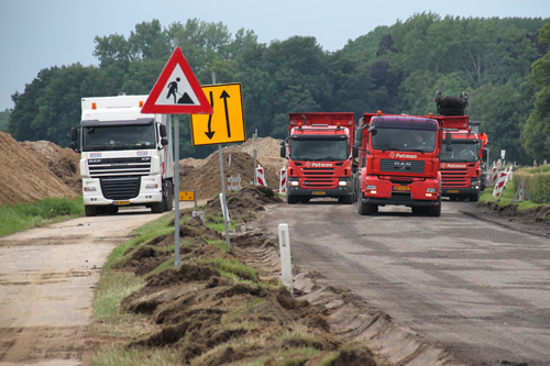 Aanleg rondweg Hummelo (3-7-2013)