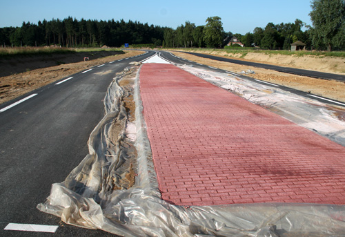 Aanleg rondweg Hummelo (10-7-2013)