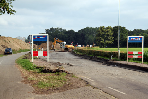 Aanleg rondweg Hummelo (11-7-2013)