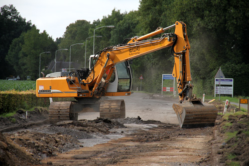 Aanleg rondweg Hummelo (11-7-2013)