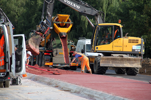 Aanleg rondweg Hummelo (11-7-2013)