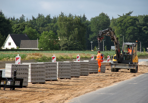 Aanleg rondweg Hummelo (11-7-2013)