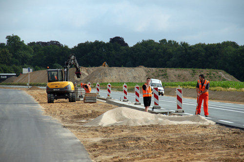 Aanleg rondweg Hummelo (11-7-2013)