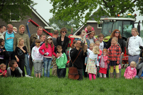 Open dag ijsboerderij 'De Steenoven' in Hummelo (roofvolgelshow)