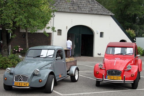 Brocante markt tijdens Vive la France in Hummelo