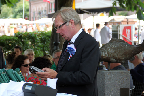 Brocante markt tijdens Vive la France in Hummelo