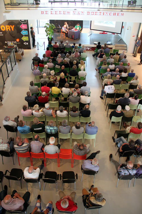 Opening van de expositie 'De leeuw van Doetinchem' in het Erfgoedcentrum Achterhoek en Liemers (ECAL) in Doetinchem ('t Brewinc)