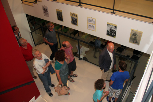 Expositie 'De leeuw van Doetinchem' over motocrosser Hennie Rietman in het Erfgoedcentrum Achterhoek en Liemers (ECAL) in Doetinchem ('t Brewinc gebouw)