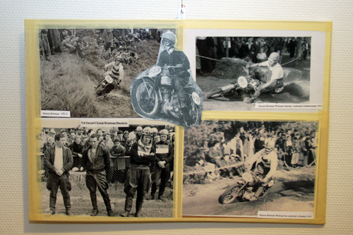 Expositie 'De leeuw van Doetinchem' over motocrosser Hennie Rietman in het Erfgoedcentrum Achterhoek en Liemers (ECAL) in Doetinchem ('t Brewinc gebouw)