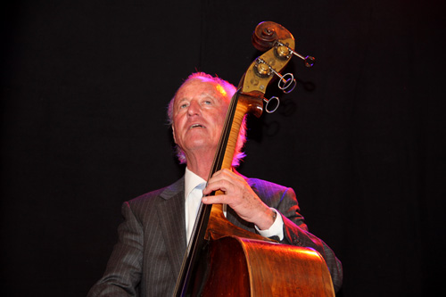 Optreden Mathilde Santing en Trio Peter Beets (Peter Beets, Ruud Jacobs en Martijn van Iterson).