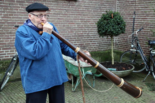 Kerstmarkt in de Dorpsstraat in Hummelo