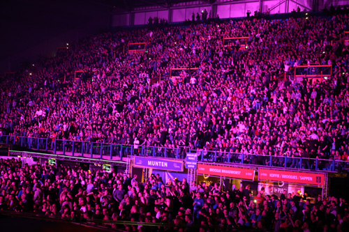 Afscheidsconcert Normaal in Gelredome in Arnhem