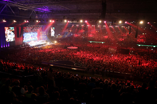 Afscheidsconcert Normaal in Gelredome in Arnhem