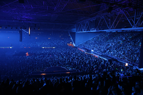 Afscheidsconcert Normaal in Gelredome in Arnhem