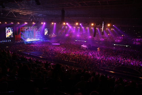 Afscheidsconcert Normaal in Gelredome in Arnhem