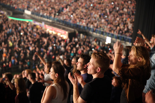 Afscheidsconcert Normaal in Gelredome in Arnhem