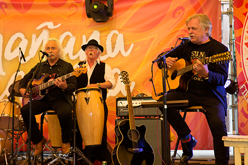 De Pensionados tijdens festival Mañana Mañana 2016 in Hummelo