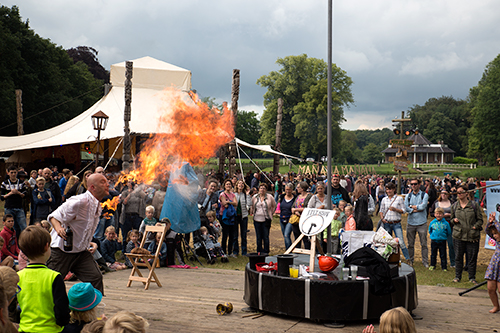 Vince van Leth tijdens Mañana Mañana 2016 in Hummelo